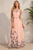 Women's Floral Halter Maxi Dress with Belt Lightweight Summer Dress 9994