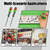 NEW 2603 2PCS LED Voltage Tester Screwdriver Live Wire Detector Electrical Test Pen B055