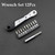 NEW 2603Mini Ratchet Wrench Set with 10 Screwdriver Bits Compact Repair Tool B058