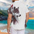 NEW 2603 Wolf Print Short Sleeve Shirt Casual Button Down Summer Shirt J058