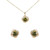 NEW 2603  LOVII Elegant Crystal Necklace and Earrings Jewellery Set  Y021