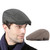 NEW 2603 ELLA Men's Cotton Classic Herringbone Flat Cap, Adjustable Newsboy Gatsby HatIncludes Gift Bag Y023