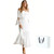 NEW 2603  ELLA  Off Shoulder Maxi Dress for Women, Long Sleeve Elegant Loose Fit Dress with Gift Bag Y026