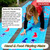 NEW 2604 Kids Hand & Foot Game Mat Interactive Activity Play Mat B100