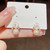 NEW 2604  Women’s Pearl Flower Jewellery Set Necklace & Stud Earrings  Y064