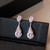 NEW 2604  Elegant Crystal Drop Earrings Dangle Design Y065
