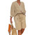 NEW 2604 Women’s V Neck Loose Top And Shorts Co Ord Set Y068