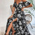 NEW 2604 Women's Floral Boho Maxi Dress Spaghetti Strap V Neck Irregular Hem Summer Beach Slip Dress  J082