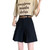 NEW 2604 Women's High Waist Wide Leg Shorts - Breathable Summer Commuter Trousers J088