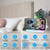 NEW 2604 RGB Digital Alarm Clock 7.4" LED Mirror Display, USB Charging, Auto Dimming, 11 Colours Bedside Desk Clock B110