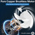 NEW 2604 Car Dual Head Fan with Flexible Neck, USB Type-C Cooling Fan for Back Seat J109