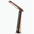 NEW 2604 Walnut Grain LED Desk Lamp Rechargeable Foldable Eye-Caring Table Lamp with Touch Dimmer J110