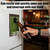 NEW 2604 Soccer Field Wall Mounted Bottle Opener with Cap Catcher, Magnetic Wooden Beer Opener for Bar Decor & Gifts B115