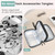 NEW 2604 Portable Electronic Organizer Case, Travel Cable Storage Bag for Chargers, USB, Earphones & Accessories J113