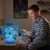 NEW 2604  World Cup Football 3D Visual LED Night Light Touch Lamp with Remote Y086