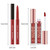 NEW 2604 Langmanni 2-Piece Matte Lip Kit Liquid Lipstick & Lip Liner Set Waterproof Long Lasting   Y090