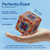 NEW 2604 Magnetic Shape Shifting Puzzle Cube, Creative Fidget Toy for Stress Relief & Entertainment J116