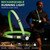 NEW 2604 JZSTOM 500LM LED Running Chest Light USB-C Rechargeable Reflective Vest for Night Running Cycling Hiking B119