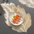 NEW 2604   Luxury Leaves  Peony flowers PVC Placemat  Washable Heat Resistant Dining Table Mat  Y096