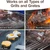 NEW 2604 Electric Grill Cleaning Brush Cordless LED BBQ Cleaner 304 Stainless Steel Roller 350RPM B131
