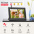 NEW 2605 10.1 Inch Frameo WiFi Digital Photo Frame IPS Touch Screen Auto Rotate Wall Mount B132