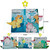 NEW 2604   Dinosaur Tails Baby Cloth Book 0-3 Years 3D Crinkle Sensory Teether Early Learning Toy  Y102