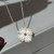 NEW 2605 Lumea Clover Four Leaf Clover Natural Freshwater Pearl Pendant Necklace  Y116