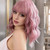NEW 2605 Natural Looking Short Curly Bob Wig with Bangs Synthetic Wig Daily Wear & Cosplay J136