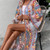 NEW 2605 Women’s Colorful Embroidered Lace Beach Cover Up – Sexy Vacation Swimwear Kaftan B147