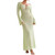 NEW 2605 White Crochet Knit Maxi Dress, Long Flare Sleeve Deep V Neck Bodycon Dress, Hollow Out Beach Cover Up for Vacation J144