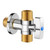 NEW 2605 1/2 Inch Brass Ball Valve Water Shut Off Valve Universal Bathroom Toilet Faucet Control Valve J145