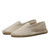 NEW 2605 Men’s Linen Espadrille Loafers Casual Slip On Flats Breathable Lightweight Summer Walking Shoes J146