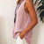NEW 2605 Women’s Casual Color Block Sleeveless Button Vest Loose Round Neck Summer Tank Top B157