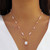 NEW 2605 Vintage Style Imitation Pearl Beaded Chain Necklace Toggle Clasp Jewellery  Y131