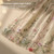 NEW 2605 Women Floral Embroidered Tulle Midi Skirt, Elastic High Waist A-Line Double Layer Mesh Skirt J159