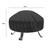 NEW 2605 Latto Home Round BBQ Fire Pit Cover Waterproof Heavy Duty Oxford Fabric Outdoor Grill Protector B168
