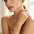 NEW 2605  Women S925 Silver Double Layer Bracelet Rice Bead Design  Y136