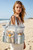 NEW 2606 Large Capacity Mesh Beach Bag Multi Purpose Tote Travel Handbag  Y142