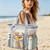 NEW 2606 Large Capacity Mesh Beach Bag Multi Purpose Tote Travel Handbag  Y142