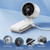 NEW 2606 4000mAh Portable Turbo Handheld Fan USB Rechargeable Mini Neck Fan Foldable High-Speed Cooling Fan B178