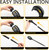 NEW 2606 Latto Home Solar Garden Lights Outdoor Waterproof LED Pathway Lawn Stake Lights for Yard Patio Courtyard 12pcs B179