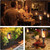 NEW 2606 Latto Home Solar Garden Lights Outdoor Waterproof LED Pathway Lawn Stake Lights for Yard Patio Courtyard 12pcs B179