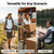 NEW 2606 Summer Cooling Vest with 2 Fans, USB Powered Air Conditioner Jacket, Sun Protection Cooling Vest for Outdoor Work J166