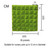 NEW 2606 Latto Home Vertical Garden Planter Wall Hanging Grow Bag with Multi Pockets for Herbs Flowers Vegetables B1034