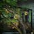 NEW 2606  Solar Powered Bee Garden Lights Outdoor Waterproof Hanging Ornament Y146