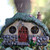 NEW 2606 Solar House Garden Ornament Resin Outdoor Decorative Light  Y147