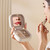 NEW 2606  Portable Jewellery Box with Mirror Mini Travel Organiser Y148