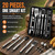 NEW 2606 20PCS BBQ Grill Tool Set with Storage Case – Stainless Steel Barbecue Accessories Kit for Outdoor Cooking & Camping B184