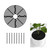 NEW 2606 2 Pack Plant Protection Cover & Pot Guard Grille – Protect Plants from Birds, Squirrels & Pets B193