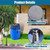 NEW 2606 Adjustable Rain Water Butt Net Cover – Leaf & Mosquito Filter B197